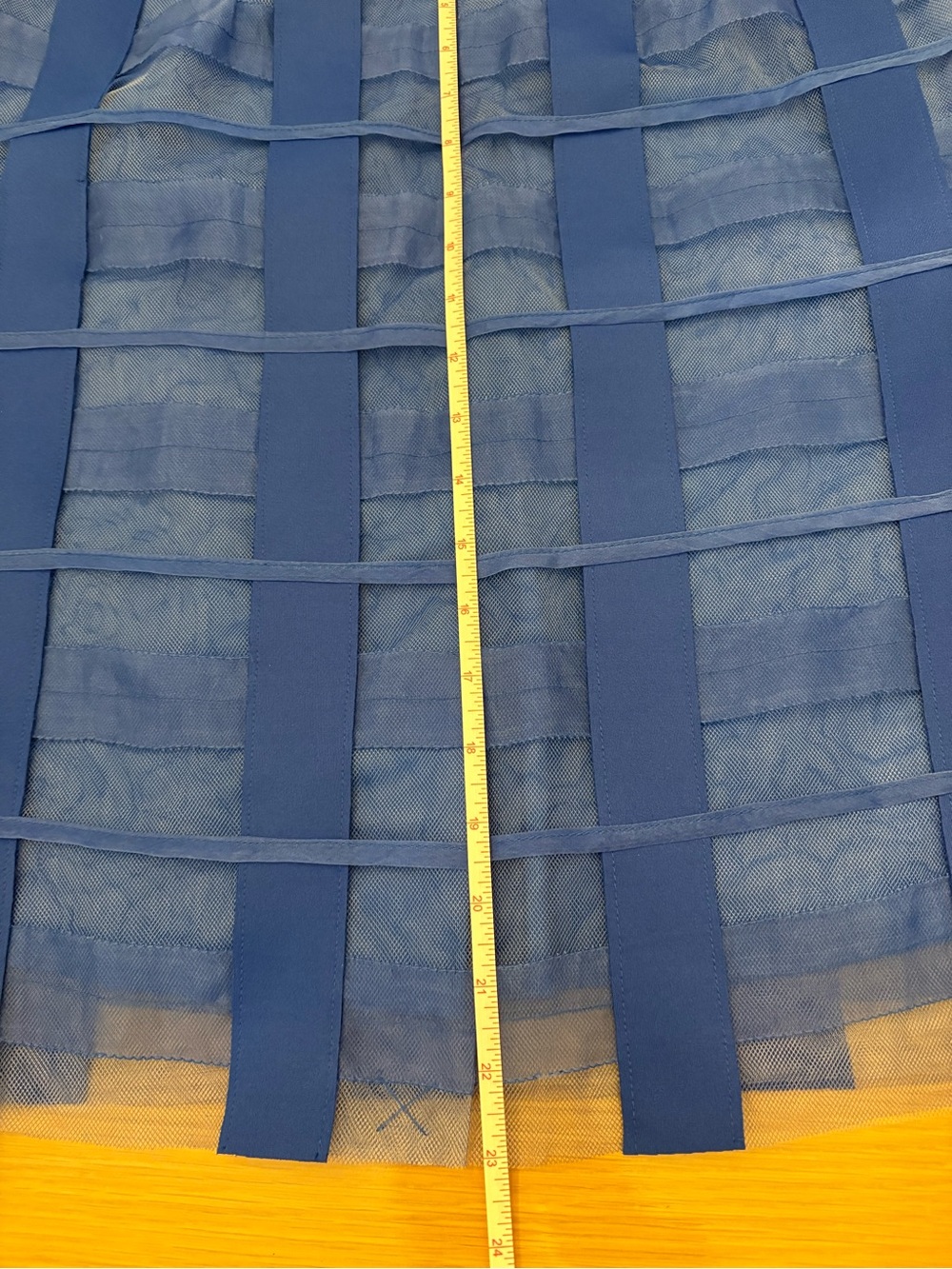 NWT Sachin + Babi Silk Royal Blue Two-Piece Sleeveless Layered Top & Skirt - Picture 10 of 11
